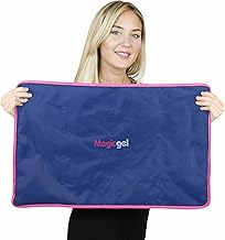 Magic Gel Extra Large Reusable Ice Pack (15" x 23.5") for Max Back and Full Body Pain Relief from Injuries, Swelling, Bruises, Sprains - Ice Blanket for Sleeping & Physical Therapy