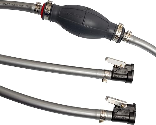 Scepter Kit de manguera de montaje de línea de combustible para motor fuera de borda marino, diámetro interior de 38 pulgadas