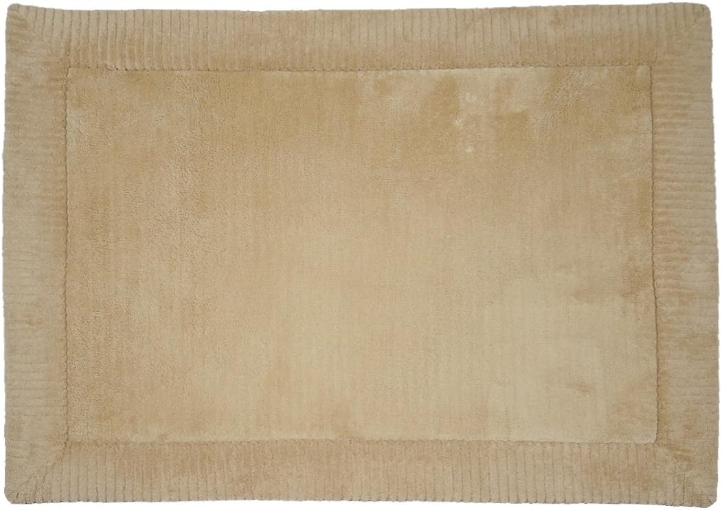 Zakate Memory Foam Bath Mat Rug(33*21in, 25Light tan)