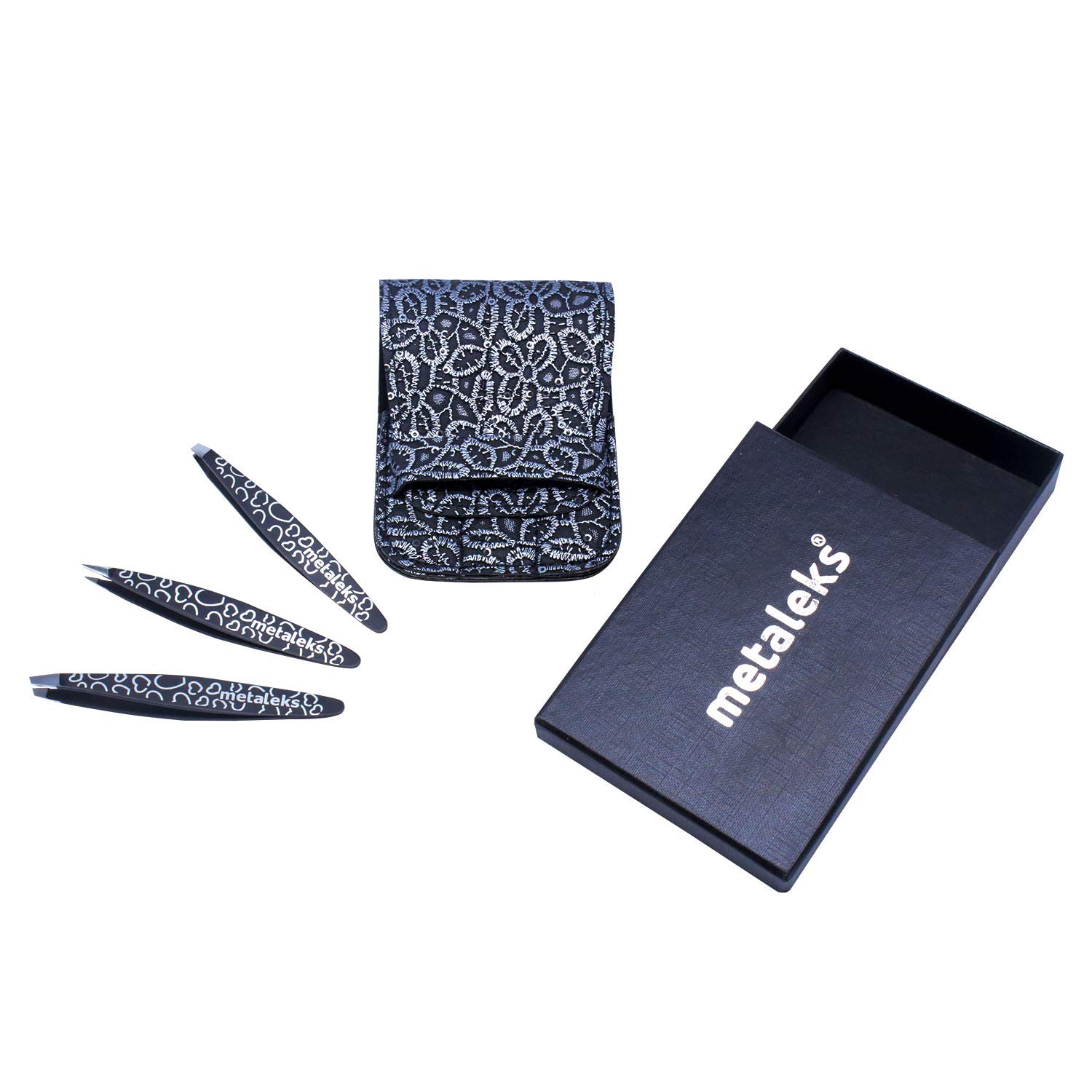 Kit pinces à épiler 3 formes pour votre routine beauté et retouches sourcils