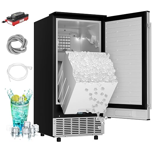 EUHOMY Commercial Under Counter Ice Maker EUHOMY Commercial Under Counter Ice Maker