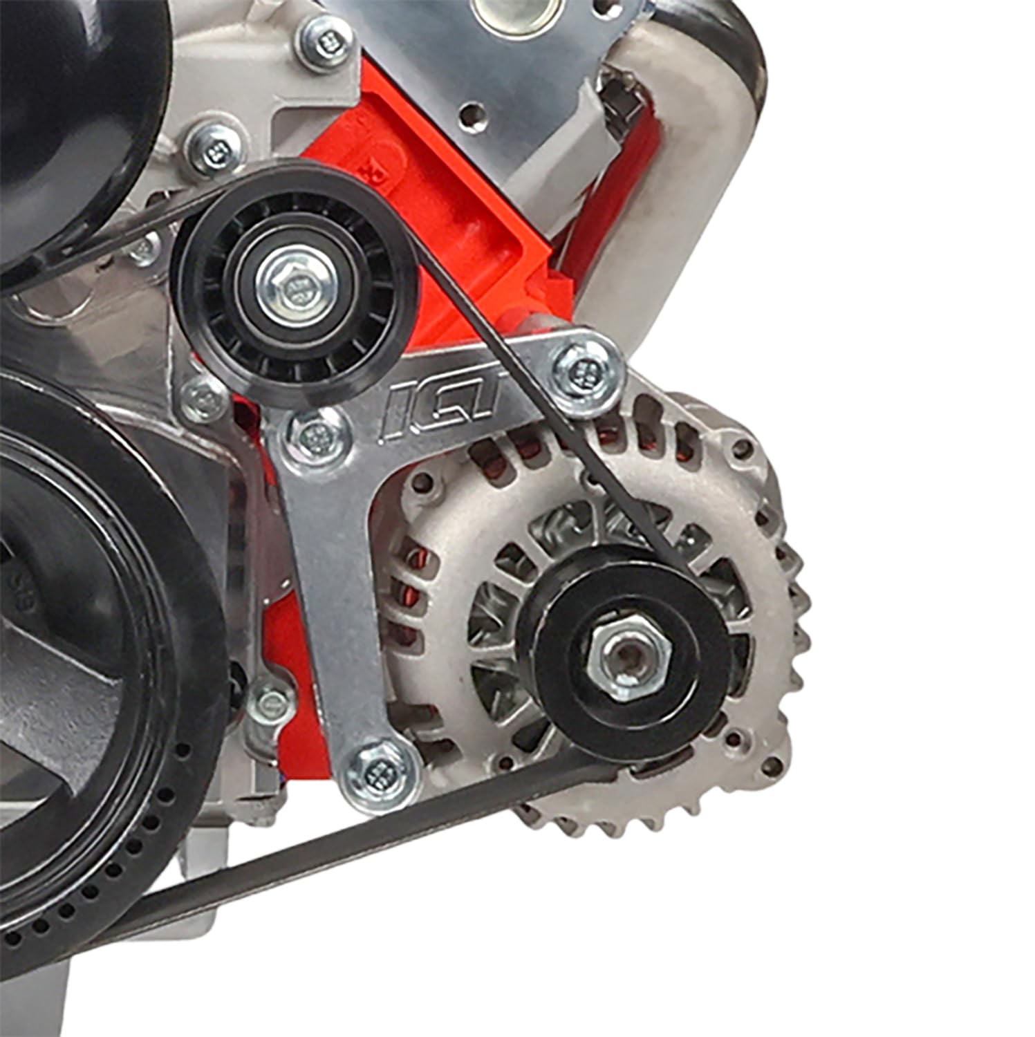 ICT Billet LS1 Camaro Alternator Bracket Factory Style Low Mount LSX LS American Made Billet Aluminum 5.7L Firebird LSX LS3 LS2 LQ4 LQ9 LS6 L92 L99 L33 LR4 551667-2-image-5