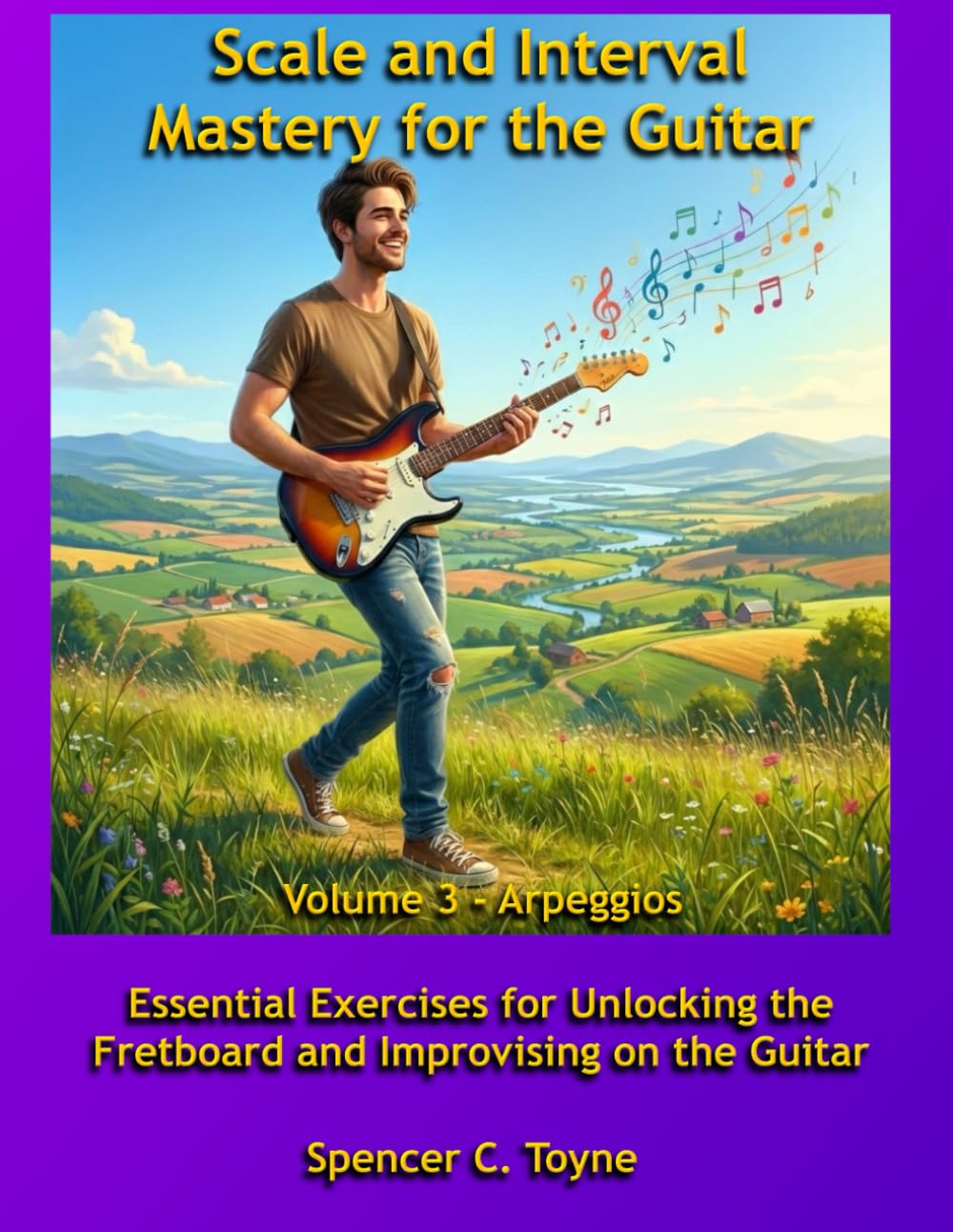 Scale and Interval Mastery for the Guitar - Volume 3 - Arpeggios: Essential Exercises for Unlocking the Fretboard and Improvising on the Guitar