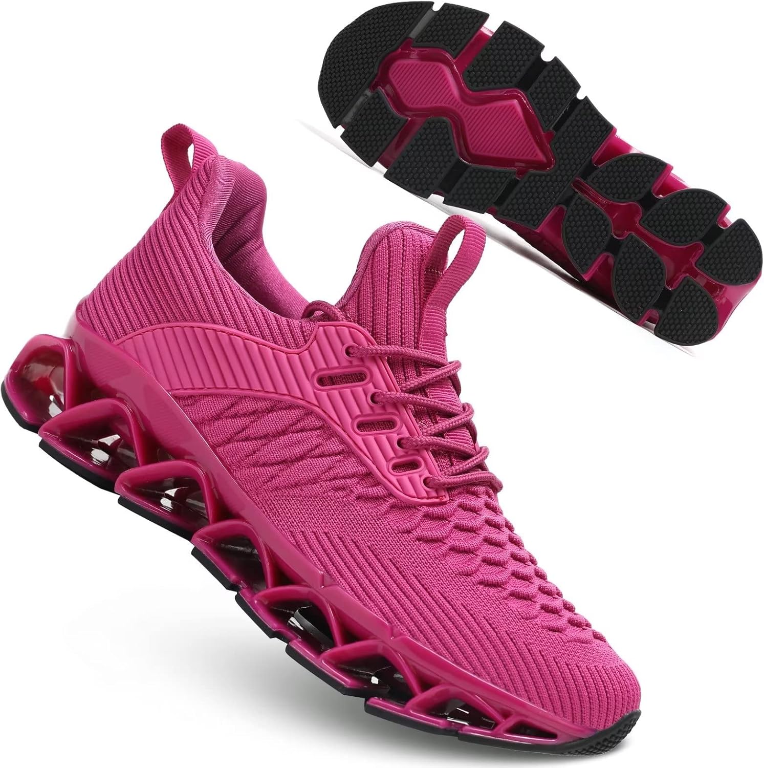 Womens Slip-ins Running Shoes Blade Tennis Walking Sneakers Comfortable Fashion Non Slip Work Sport Shoes Gym Trainers - Image 2