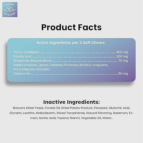 Miniatura 5 de Disuasorio para perros que comen caca  La coprofagia sin cacaos masticables evita que el perro coma heces  Mastica mejorada con ambientador de