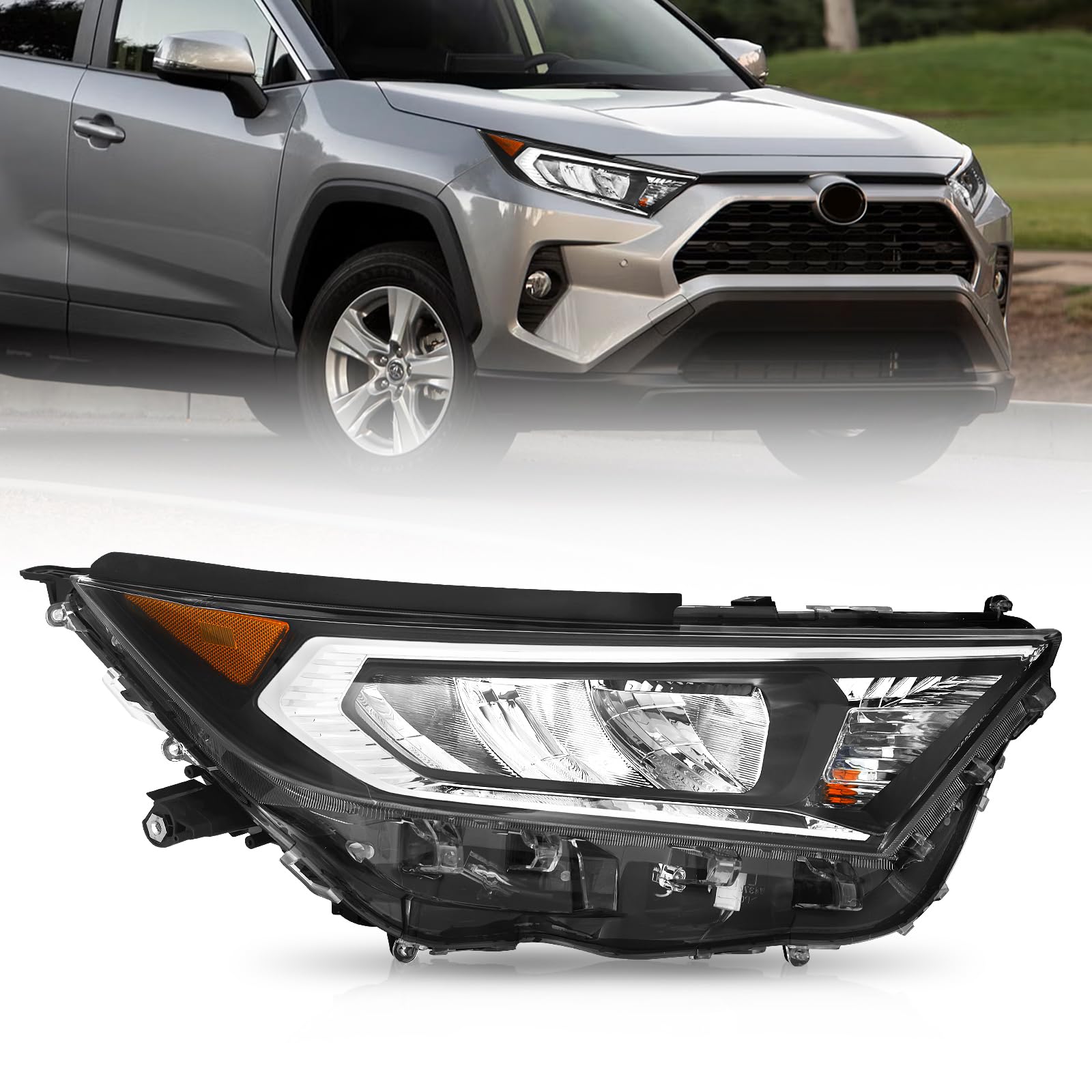 Photo 1 of JFN Headlight for Toyota RAV4 2019-2021 (Passenger Side)
