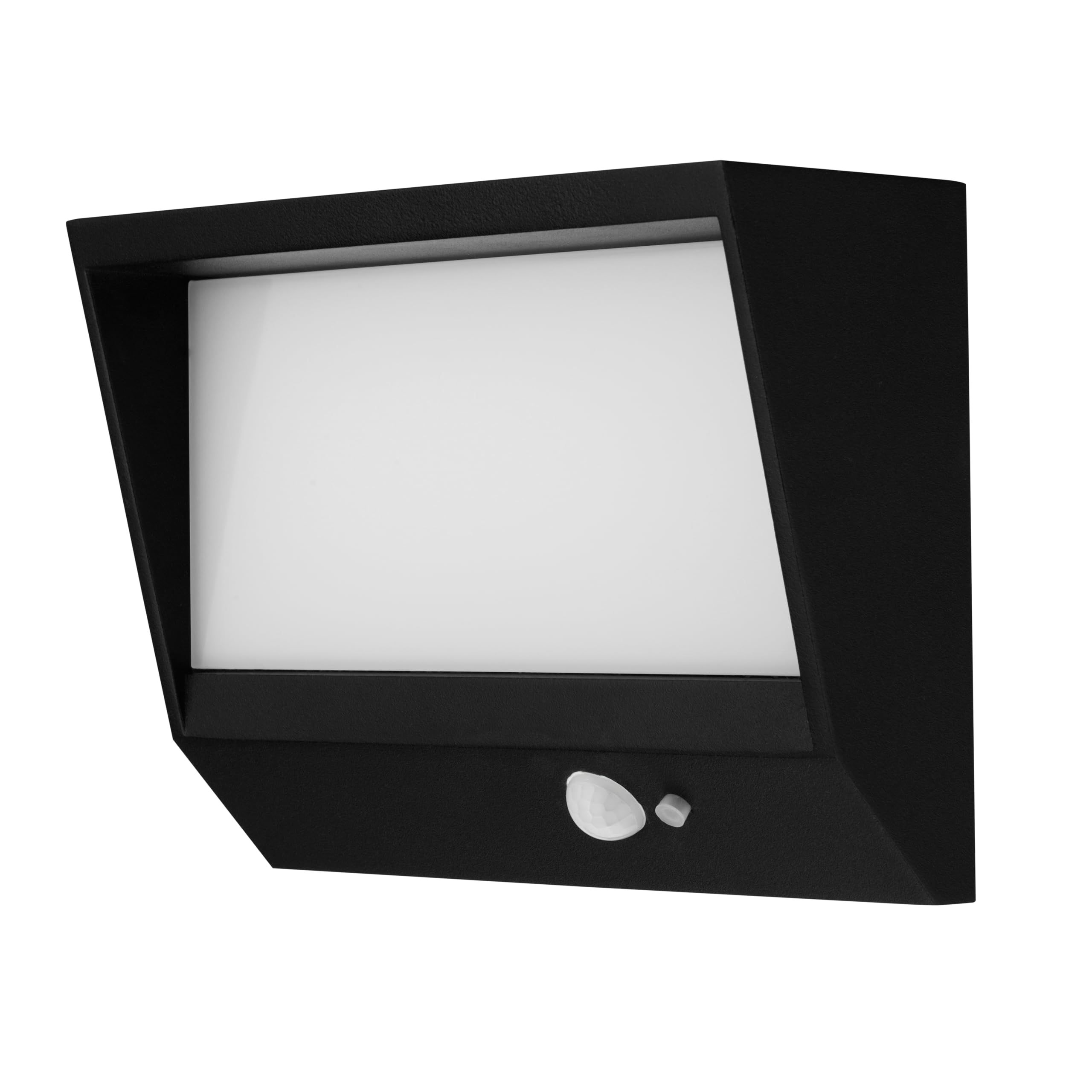 REV Lumus 140 lampa solarna z czujnikiem ruchu, oświetlenie ogrodowe, 110 lm, 3000 K, 2 W, IP65, czarna