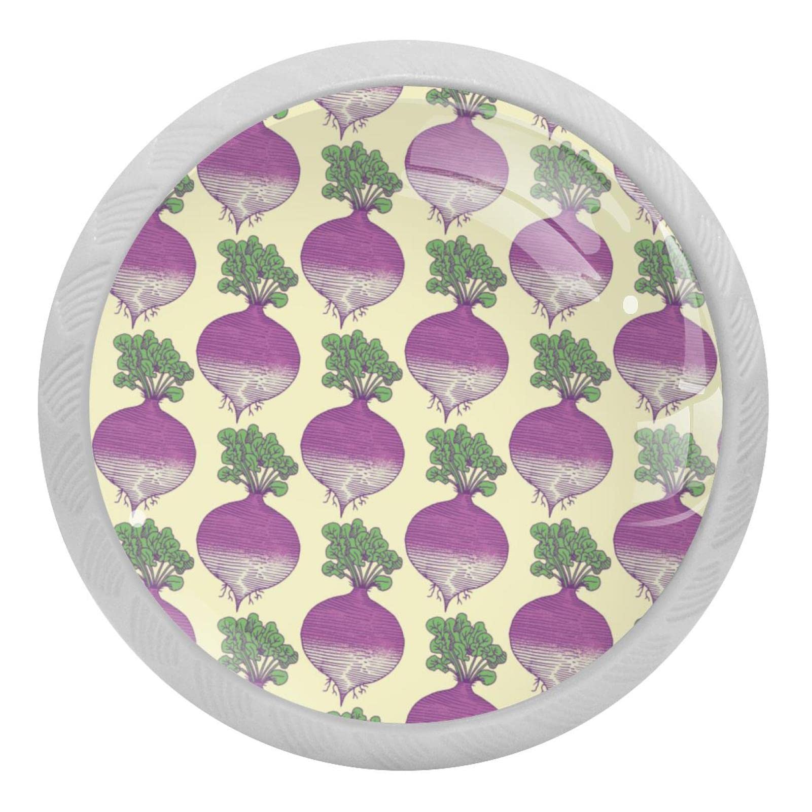 Boutons de tiroir rutabaga en verre pour ne plus chercher vos poignées la nuit