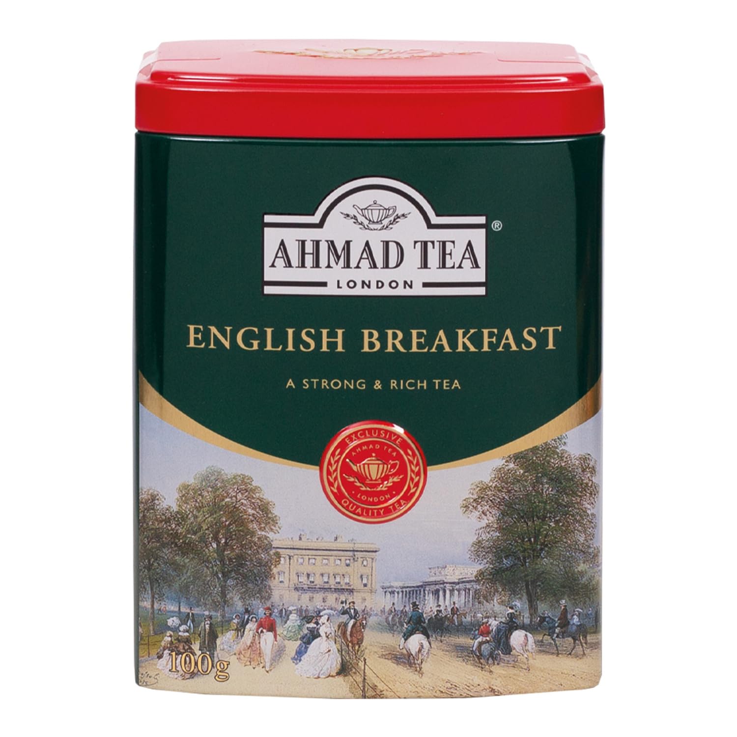 Ahmad Tea English Breakfast Tea Loose Caddy, 100 Gm