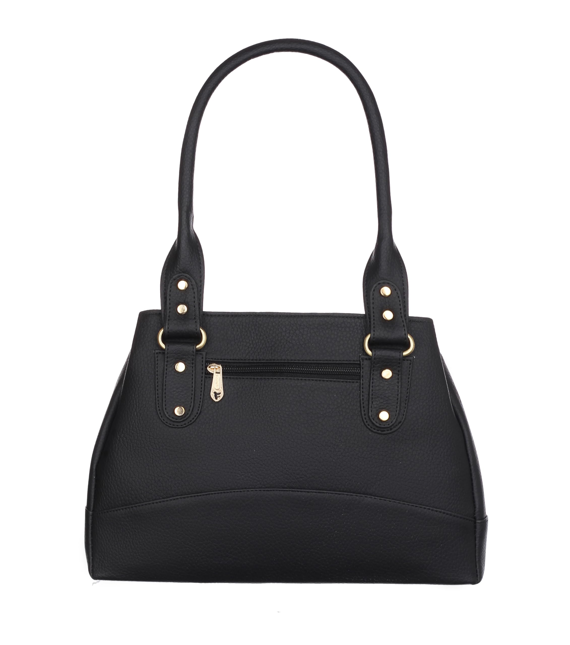 Fostelo Women's Catlin Luxe Satchel Tote Handbag for Women | Ladies Purse | Stylish Shoulder Bag | Gift For Women | Black 2