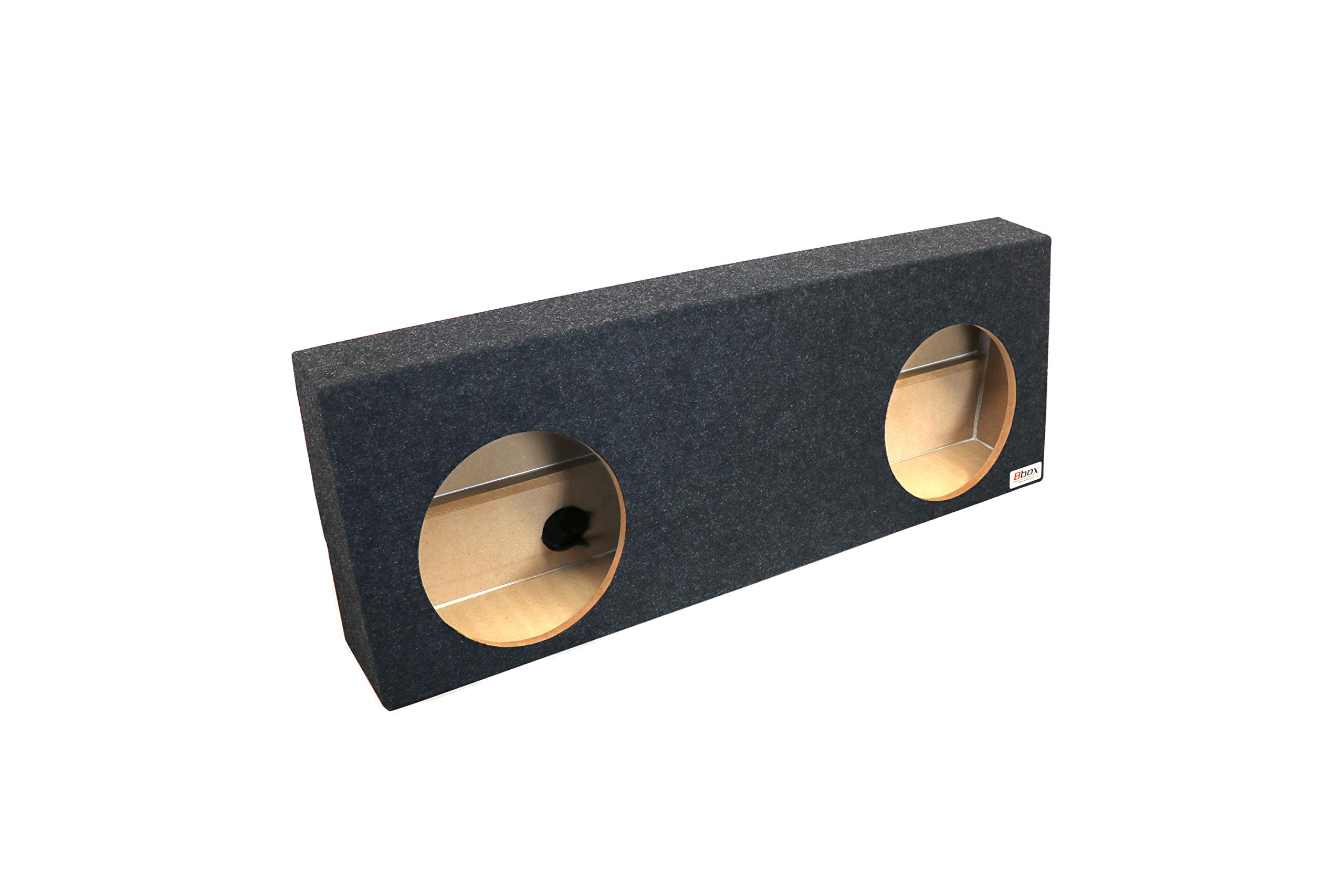 Bbox Dual 12" Sealed Carpeted Subwoofer Enclosure - Fits 2007-2013 Toyota Tundra Crew Max - Subwoofer Box Improves Audio Quality, Sound & Bass