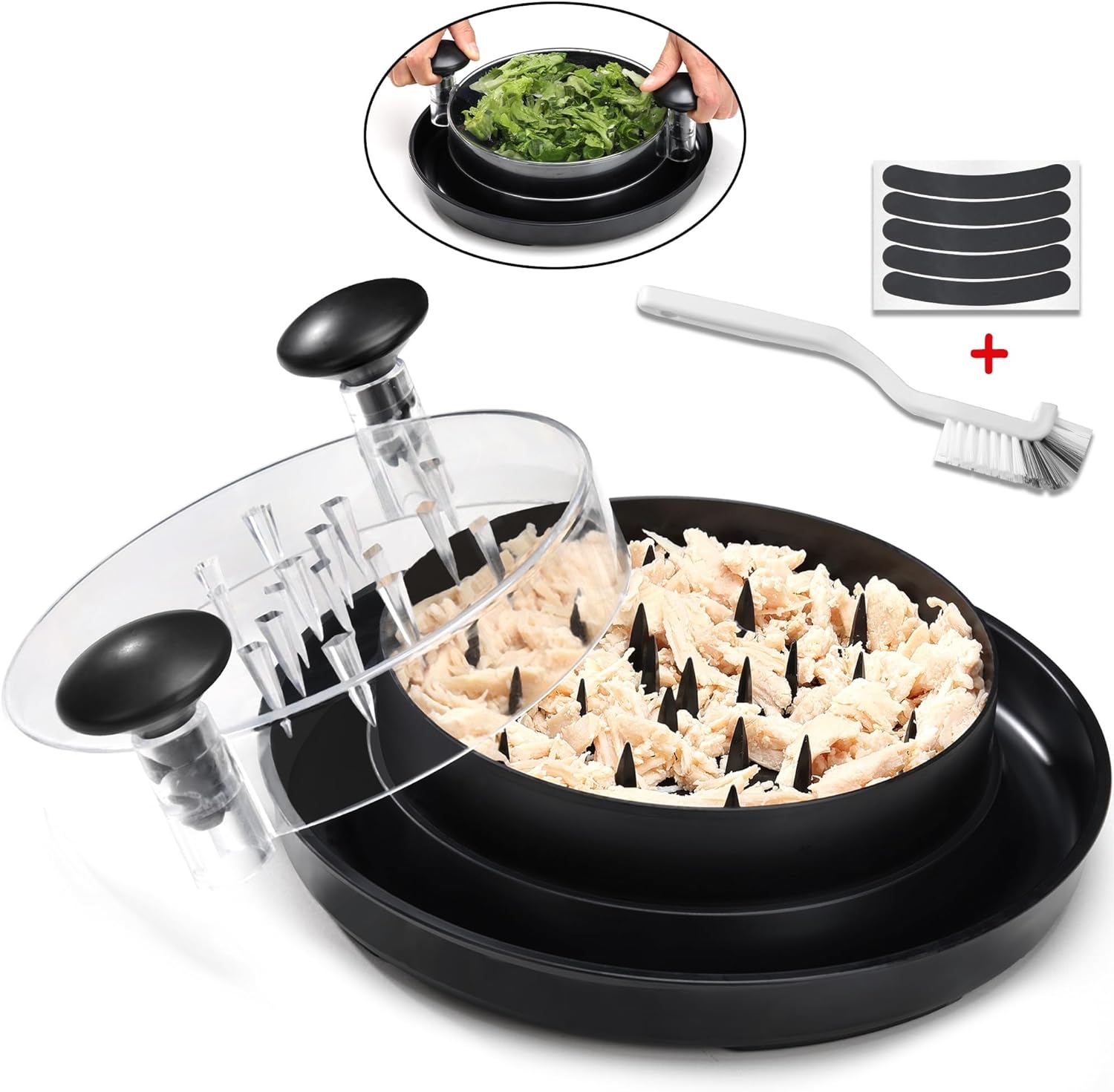 YOYOJOY Chicken Shredder, Food Grade Plastic, AntiSlip