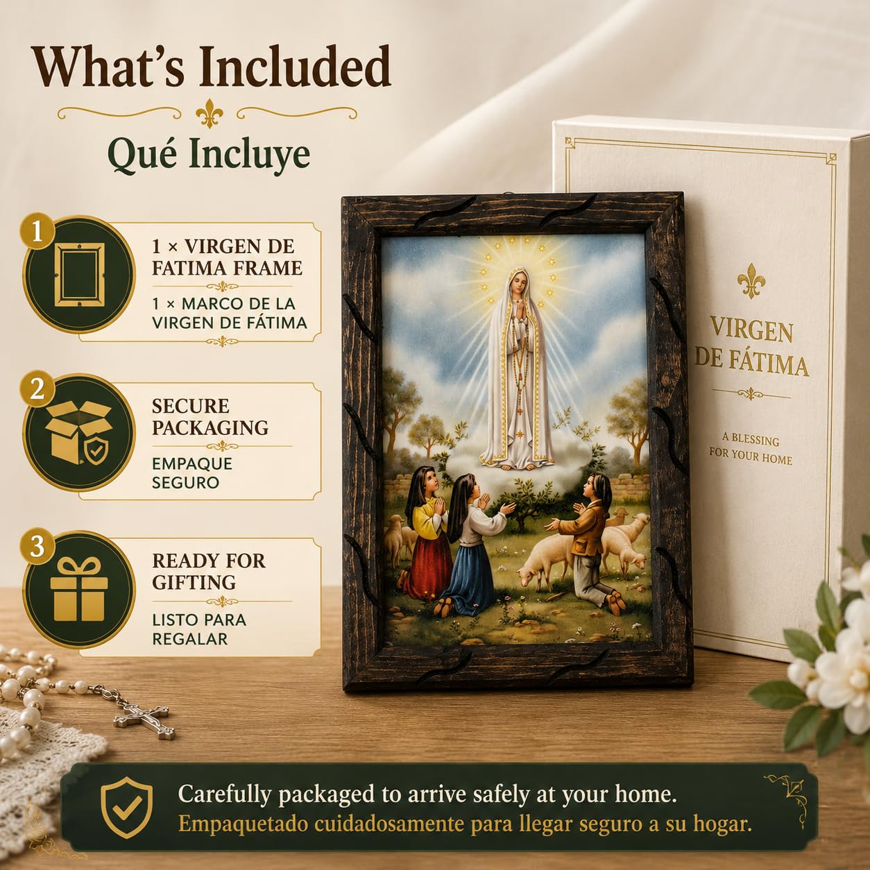 Fatima CD３枚セット Amazon.com: Mrcjsales- Our Lady of Fatima image Virgen de Fatima