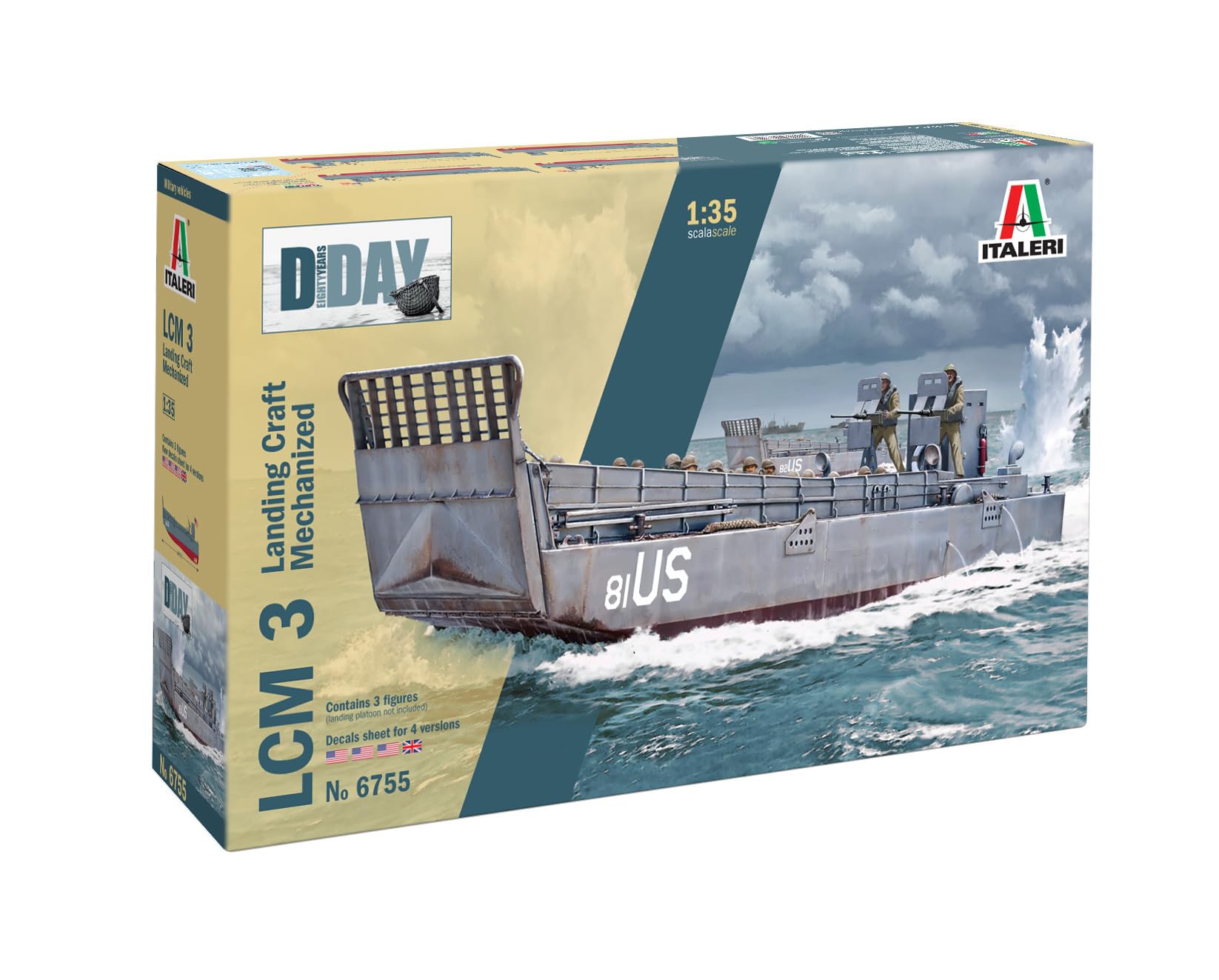 Amazon | イタレリ タミヤ 1/35 ミリタリーシリーズ No.6755 LCM