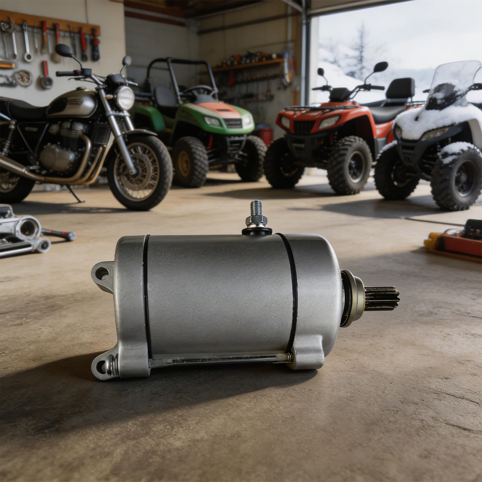 Prestazioni Motore Motorino Avviamento per Motociclette ATV Rasaerba Motoslitte Parti e Accessori Resistenti Freddo