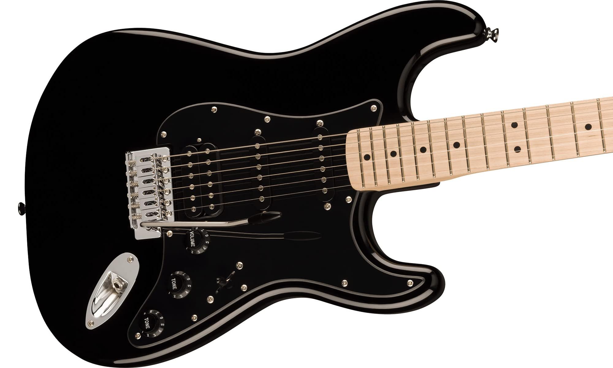 Amazon.com: Fender Squier Sonic Stratocaster HSS-Black Bundle with