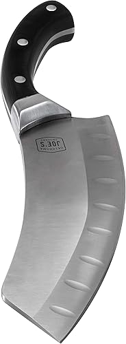 Miniatura 4 de Oklahoma Joes Cuchillo de herrero y chef con funda y guantes desechables para barbacoa 50 unidades