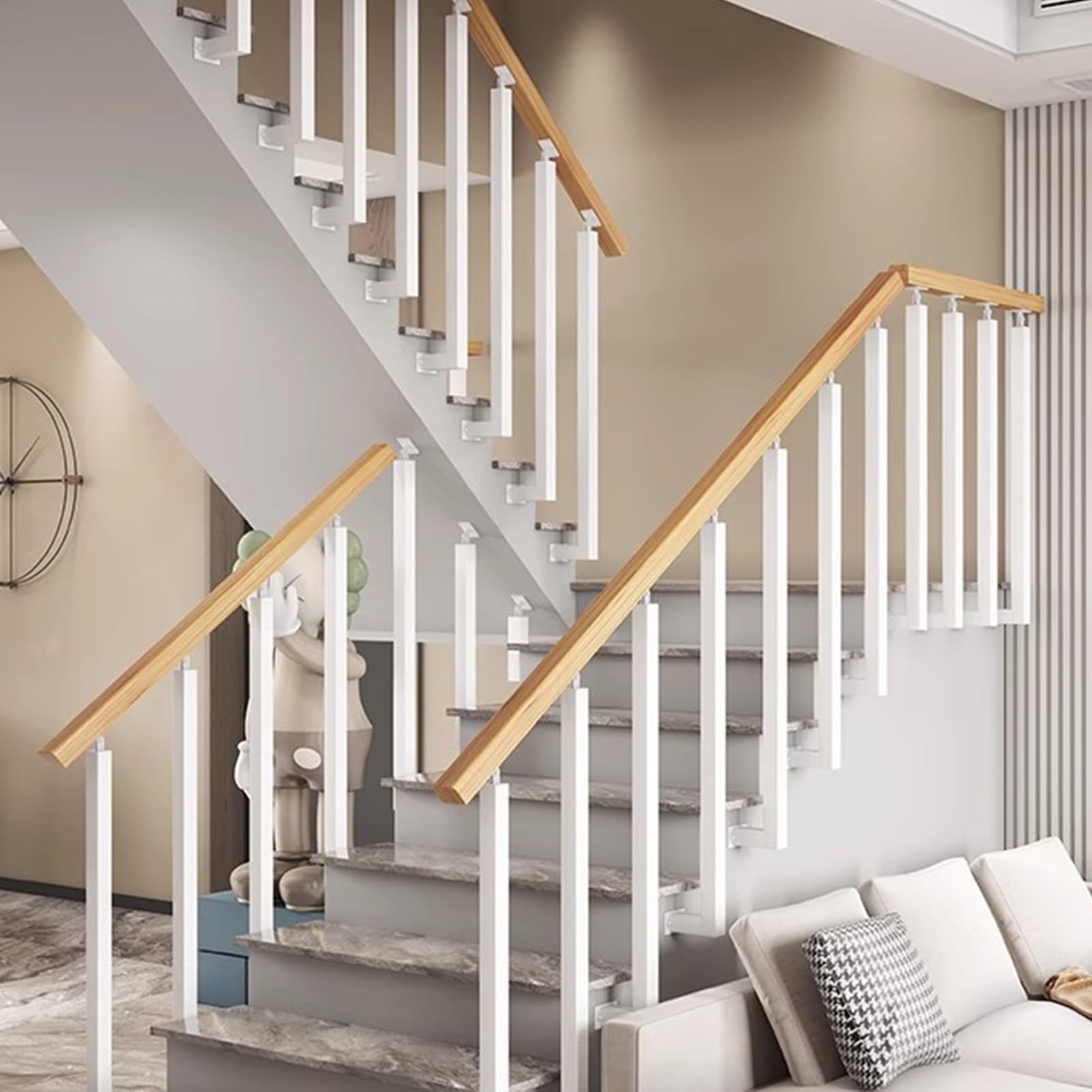 Stair spindles, Stair Spindles Metal Side Mounting Staircase Baluster Post