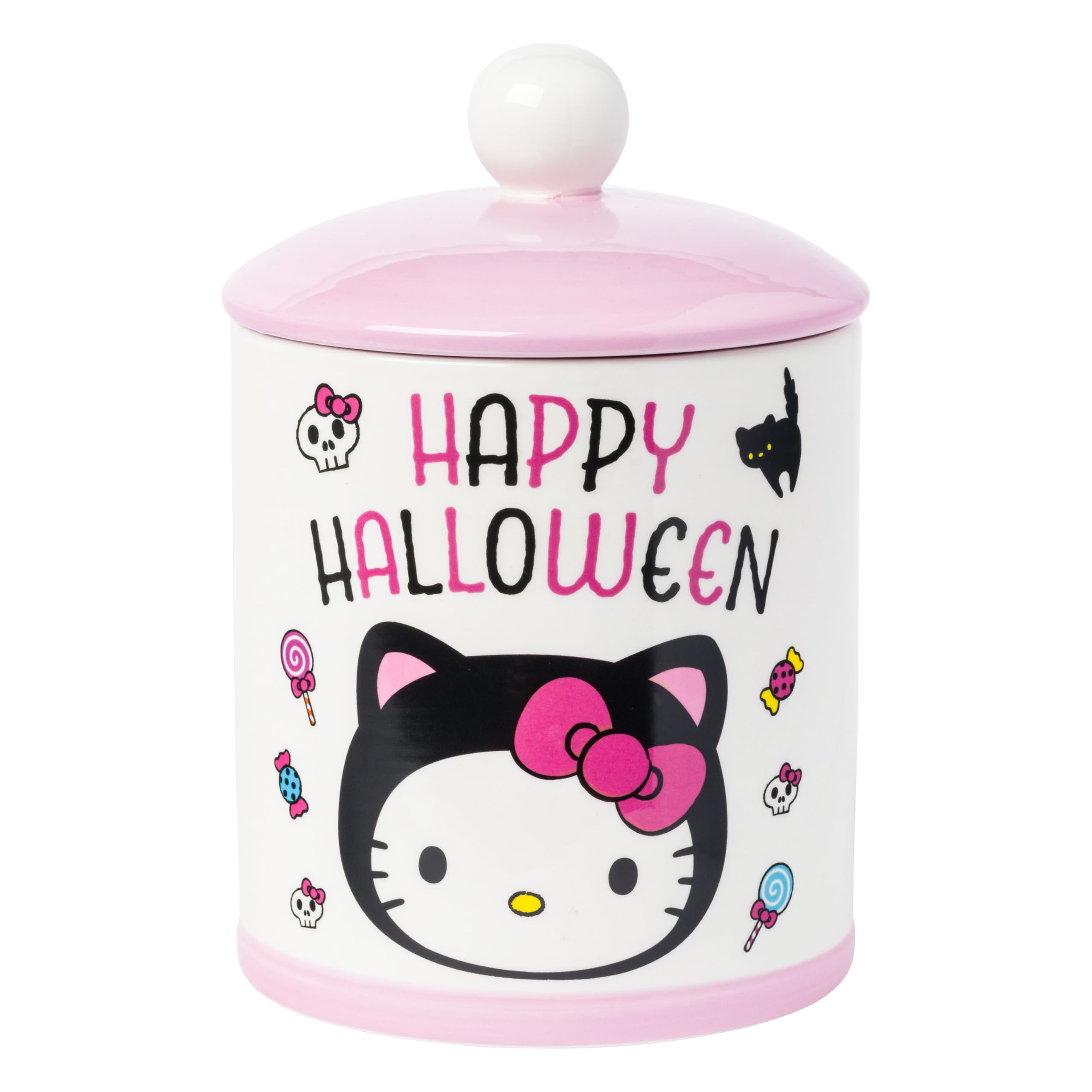 Pot à biscuits Hello Kitty en céramique de Halloween pour conserver vos douceurs de saison