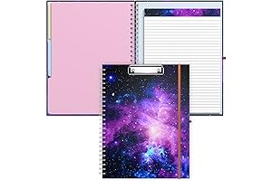 Rimilak Galaxy Spiral Clipboard Folio