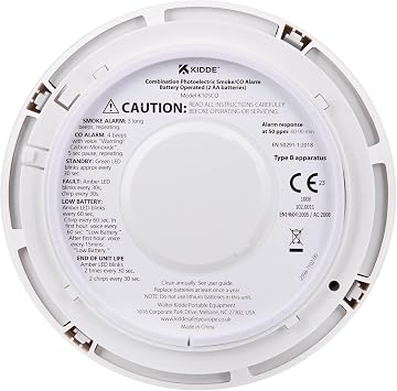 Kidde K10SCO Combination Smoke & CO Alarm with Voice Notification