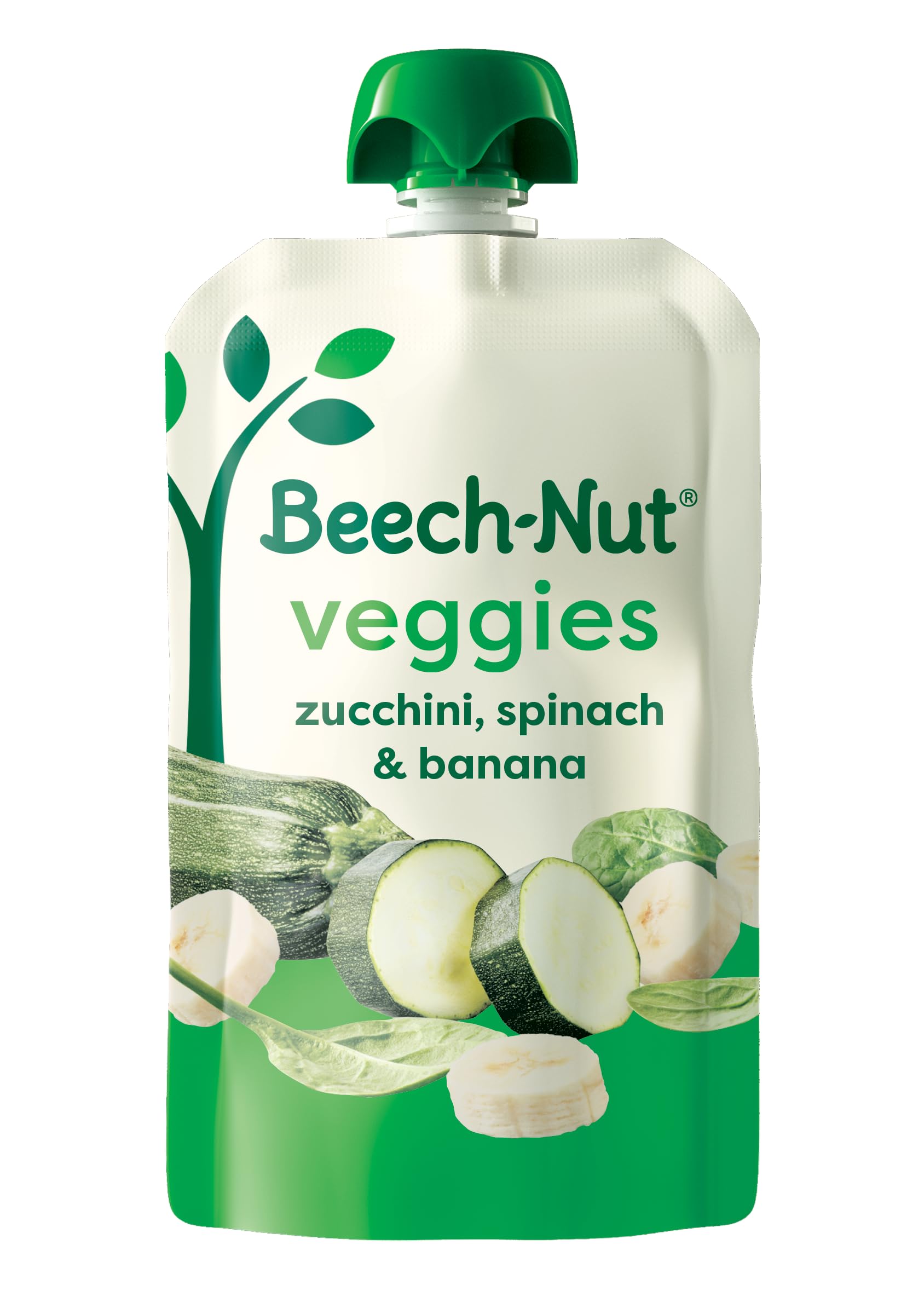 Amazon.com: Beech-Nut Baby Food Pouches, Zucchini Spinach & Banana