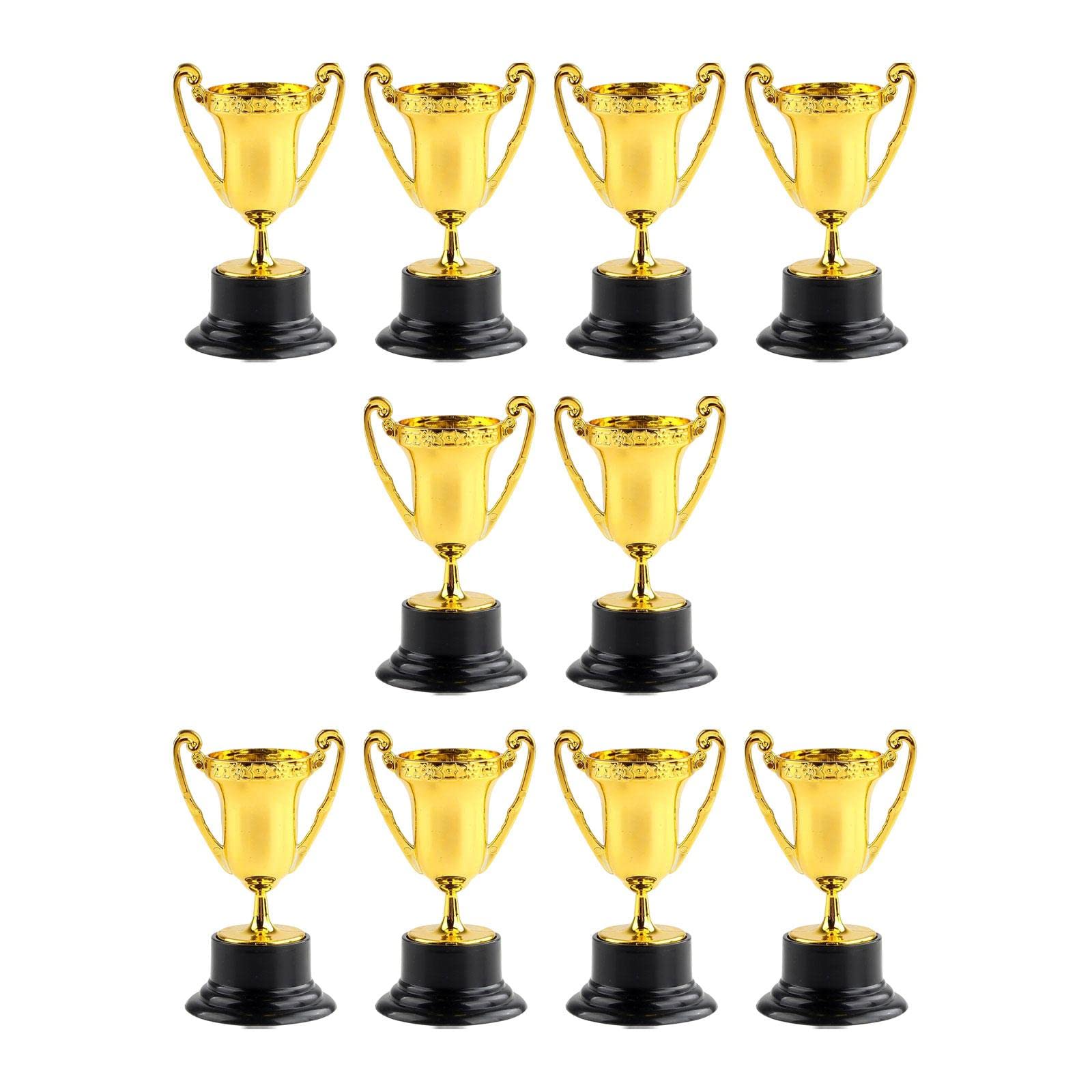 BNF® 10pcs Reward Trophy Set | Small Award Trophies for Competitions, Events, Kids, Office | PP Material, Durable, 8.2cm x 4.5cm | Bright Classical Finish Ideal for Events & Awards Everywhere-picture-10