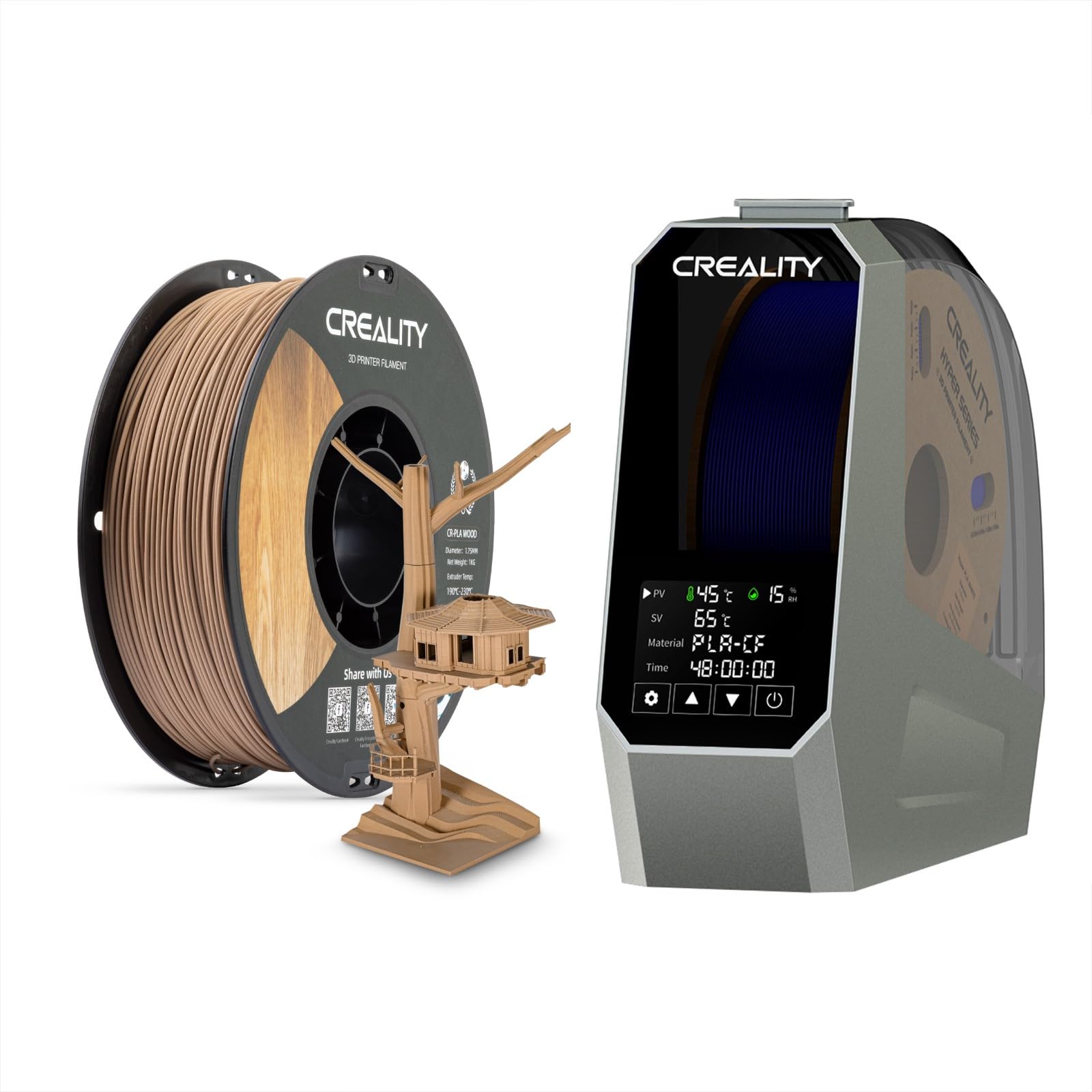 Amazon.com: Creality Wood Filament PLA Bundle with Space Pi
