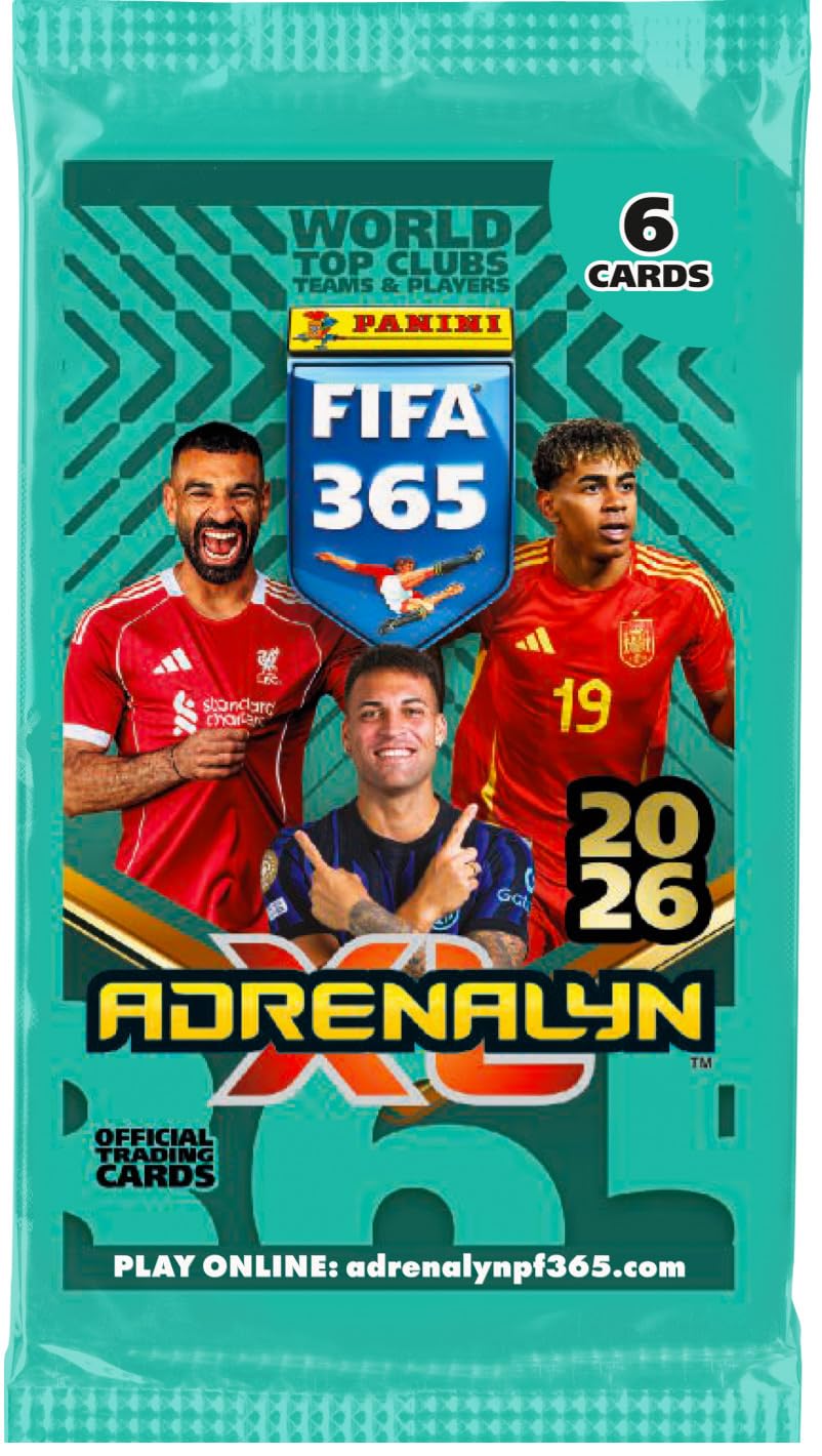 Panini FIFA 365 2026 Juego de Cartas Coleccionables Caja de Excelencia