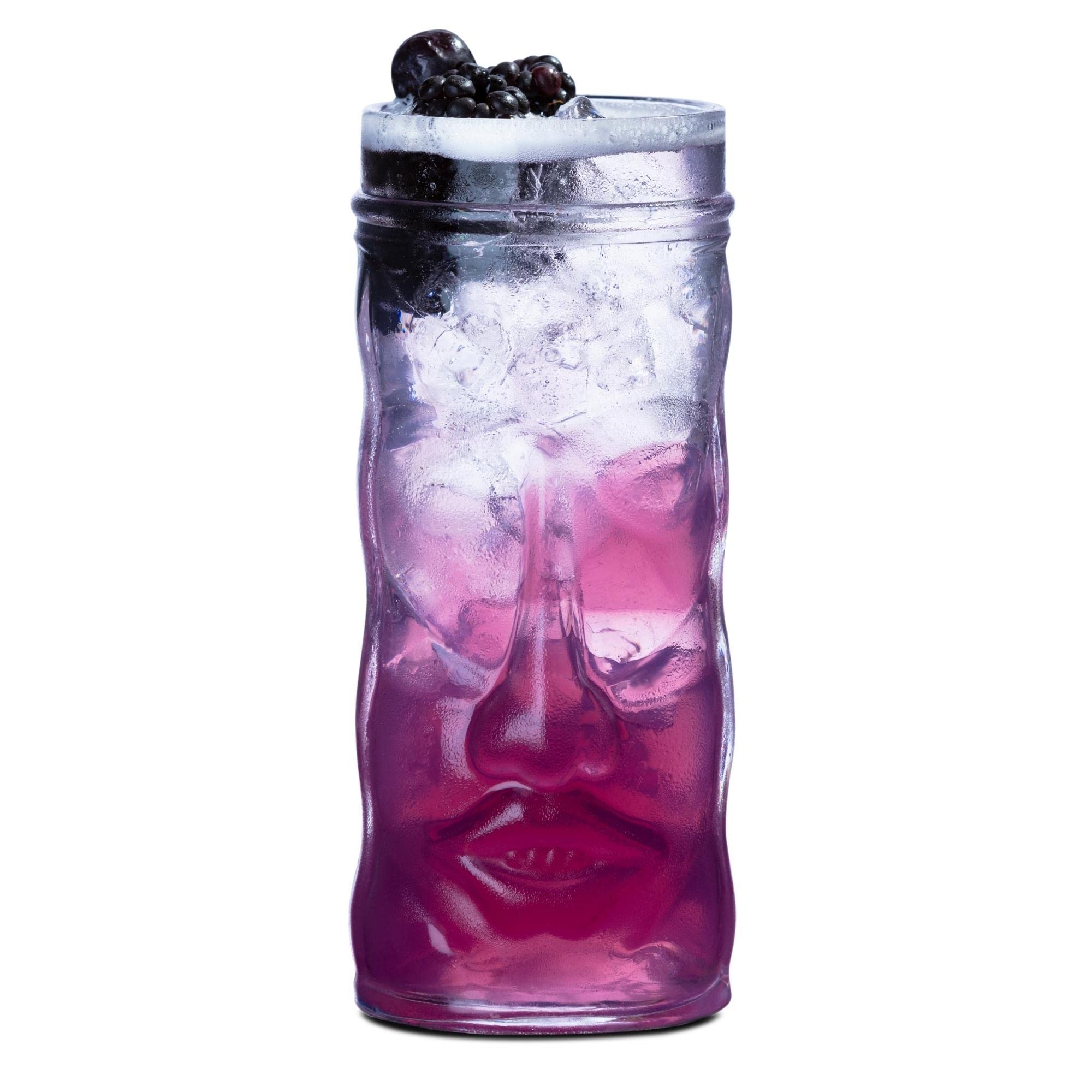 Utopía r90212 Tiki Tahití vaso, 15,75 oz, 45 cl (Pack de 6)
