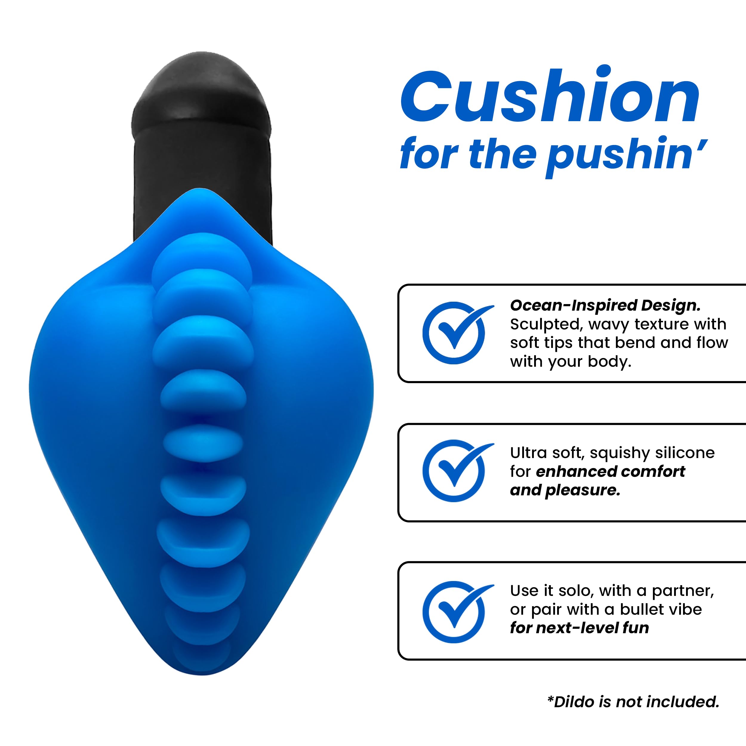 Amazon.com: Banana Pants Shagger Stimulation Cushion for Your Strap On  Dildo - Compatible with Strapon Dildos & Harnesses
