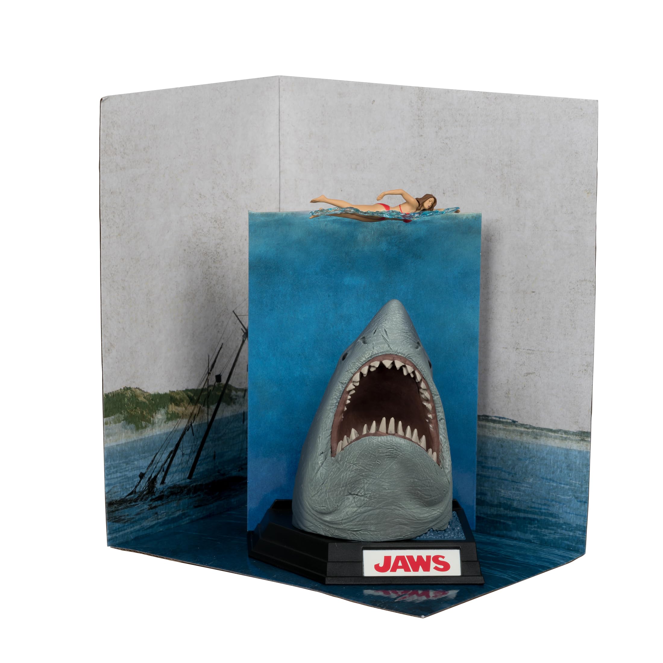 McFarlane Toys - Jaws (50° anniversario) Figura in posa da 15,2 cm