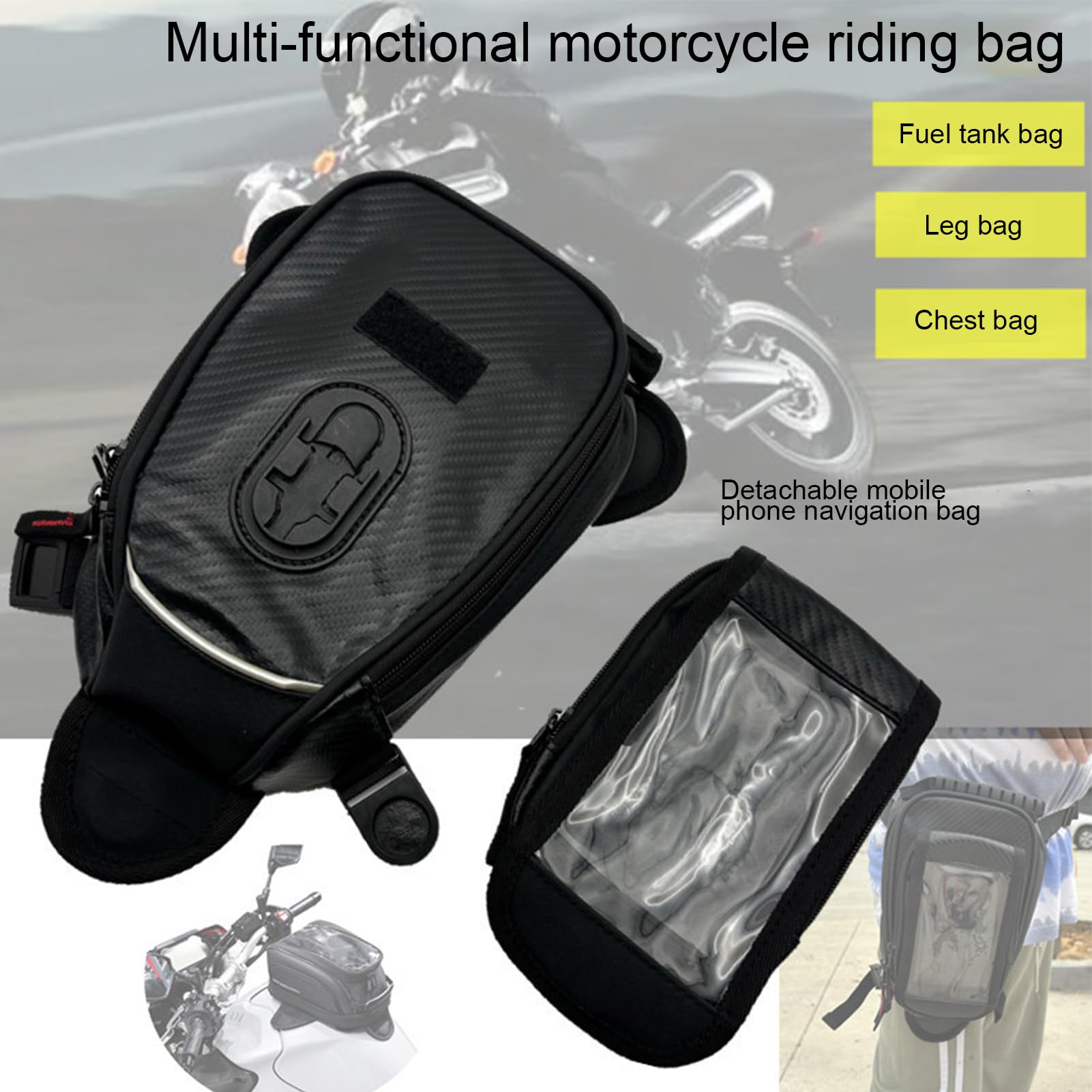 Tankrucksack, Motorrad Tankrucksack Wasserdicht Regenschutz