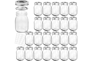 KAMOTA Mason Jars in Bulk for Optimal Storage and Canning Needs