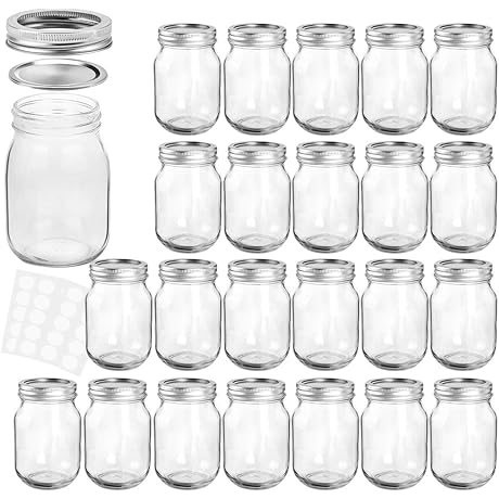 KAMOTA Mason Jars in Bulk for Optimal Storage and Canning Needs