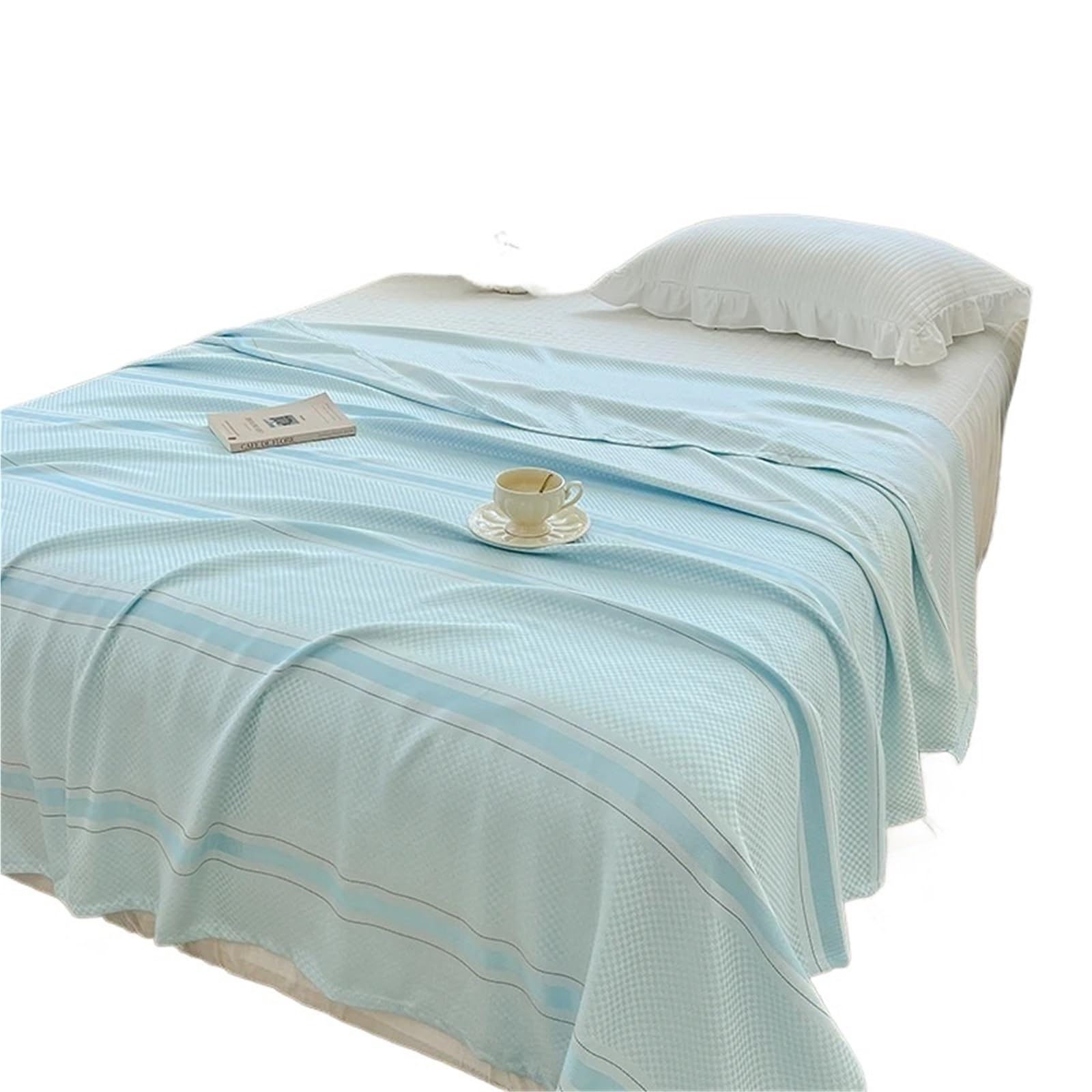 EBzvblxm Cooling Blanket for Summer, Cooling Blanket Multicolor Multiple Sizes Breathable Plant Summer Quilt(Color2,180x220cm)