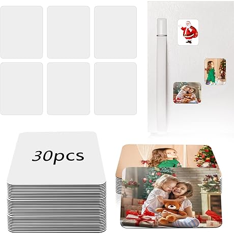Sublimation Magnets Blanks: Customize Your Kitchen and Office Decor