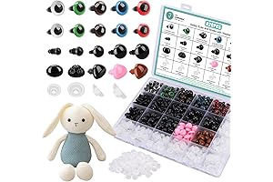 Junreox 820pcs Safety Eyes for Amigurumi