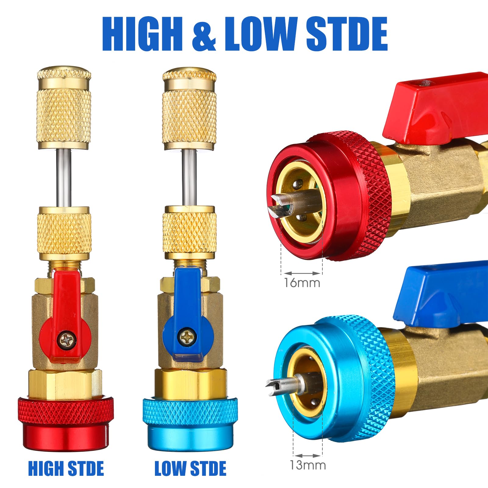 メンテナンス EMOS R-134a Amazon.com: Frienda R134A R1234YF Valve Core Tool 35 Pcs Air