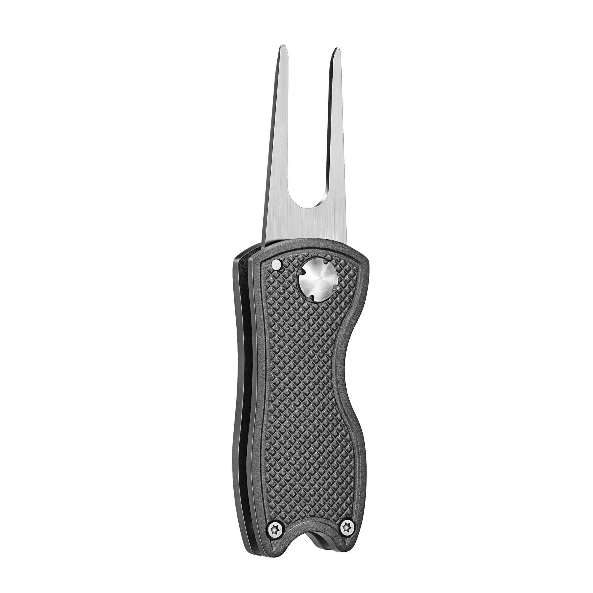 Mile High Life Divot Tool Pieghevole in Metallo con Marcatore Pallina da Golf Magnetico