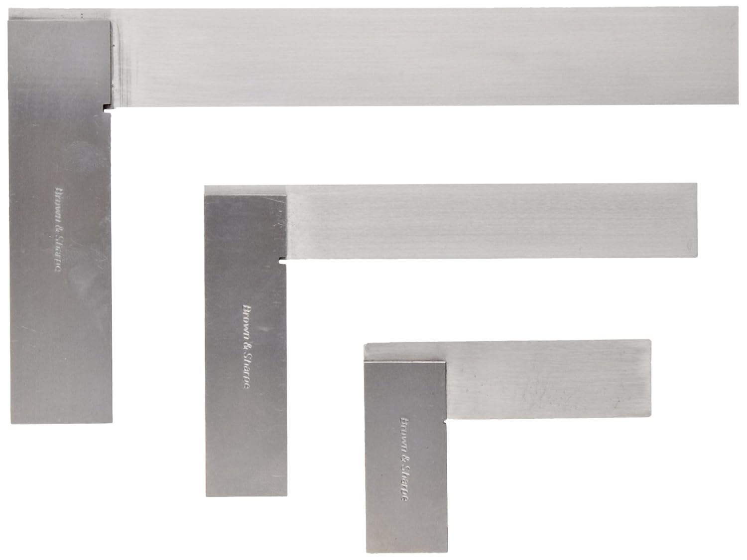 TESA Brown & Sharpe 599-540-246 Workshop Try Square Set, 3-Pieces