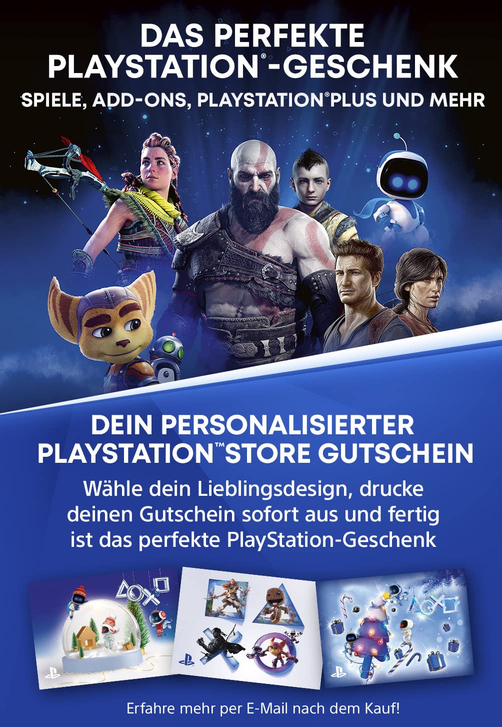 20€ PlayStation Store Guthaben | PSN Deutsches Konto [Code per Email]