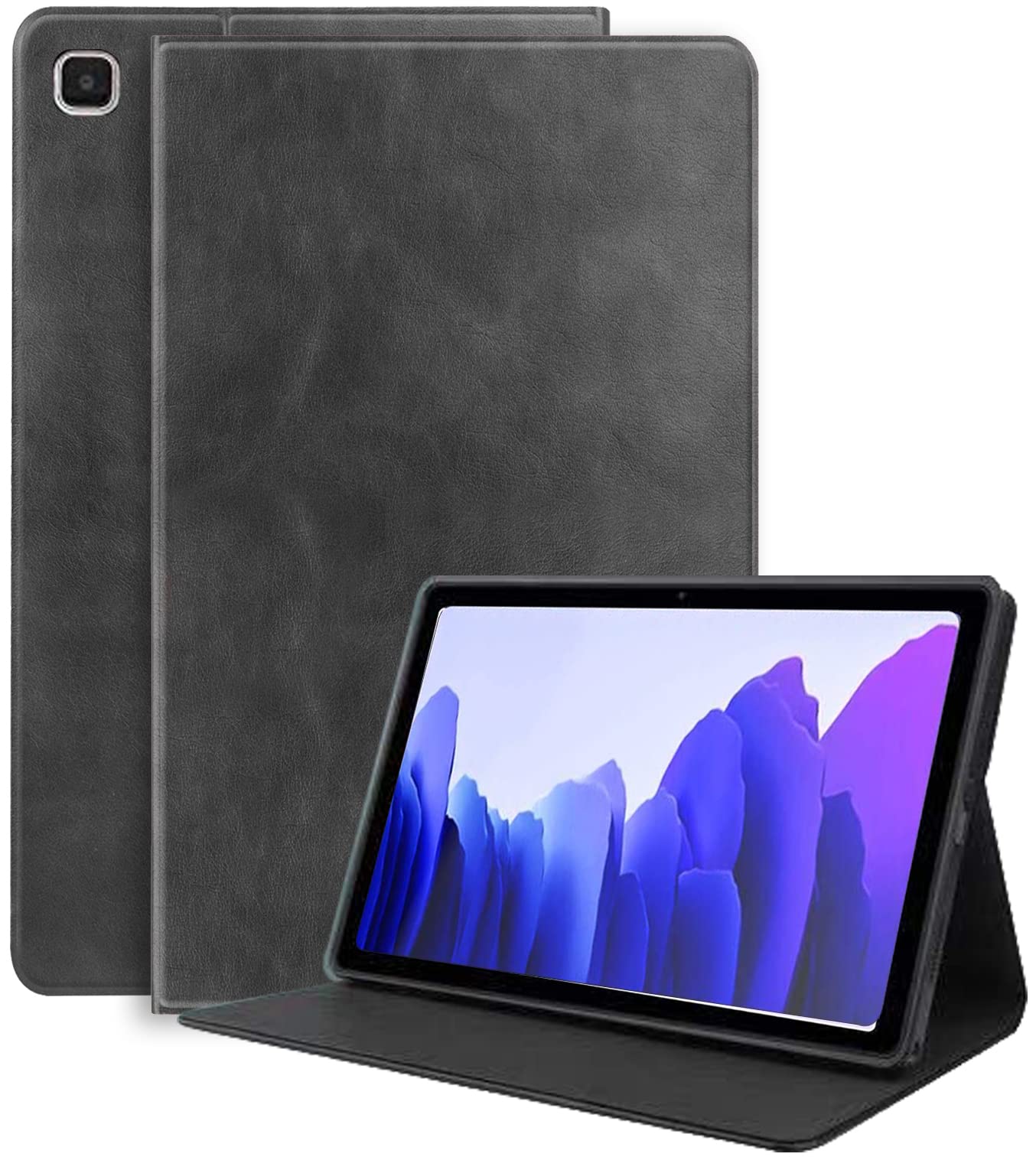 Robustrion Smart Flip Stand Case Cover for Samsung Galaxy Tab A7 10.4 inch (26.4 cm) [SM-T500/T505/T507] Cover - Midnight Black (B09NYD2NDD) Amazon Price History, Amazon Price Tracker