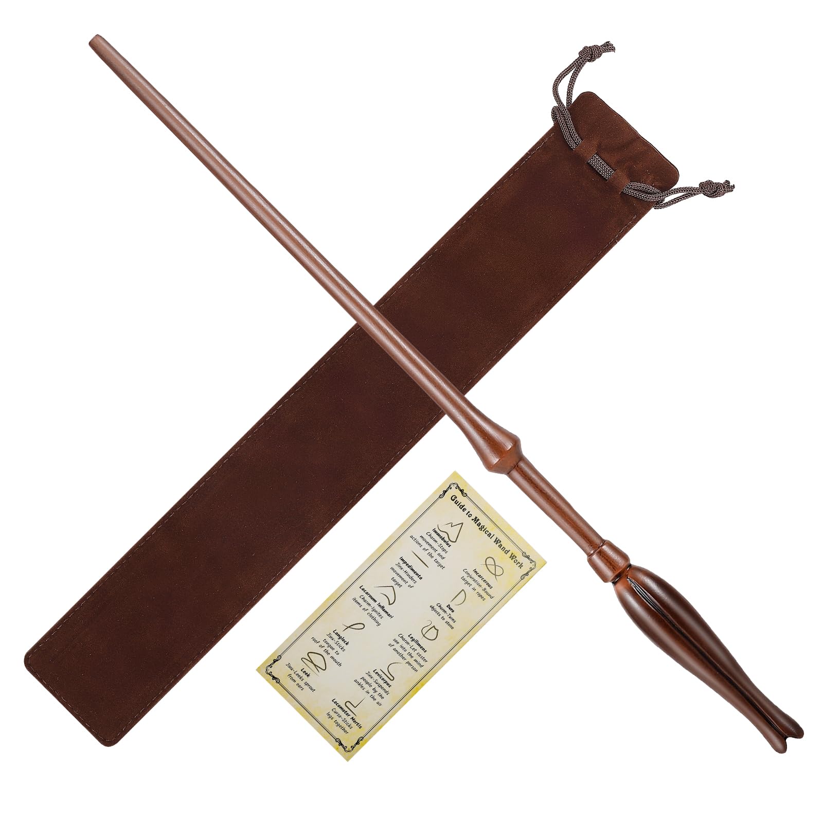 EZVYAO Wizard Wand Magic Witch Sorcerer Wands Costume Props Cosplay Accessories, Tulip