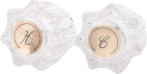 LDR 500 6140 - Manijas de acrílico de repuesto, transparentes.