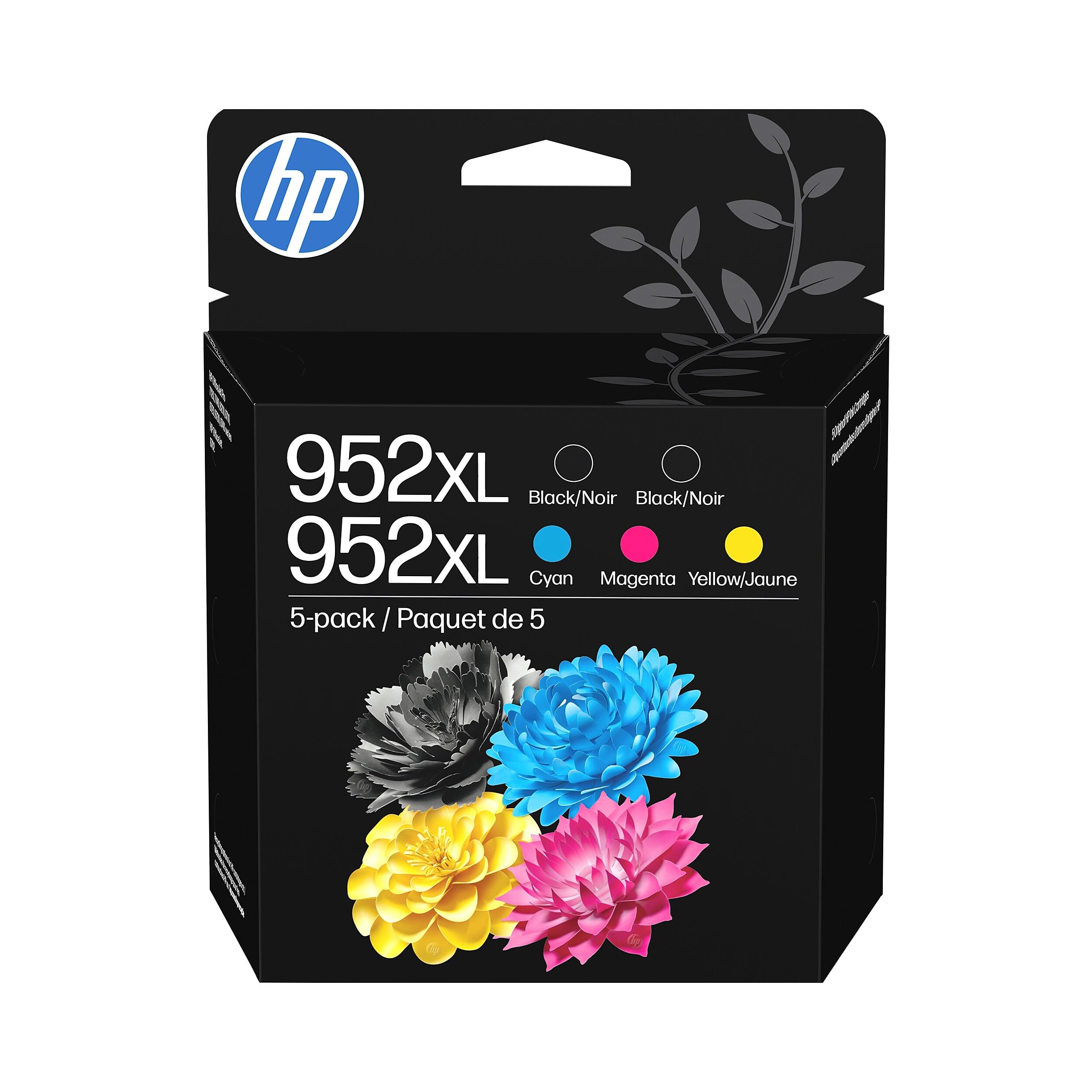 Amazon.com: HP Original 952XL Black, Cyan, Magenta, Yellow High