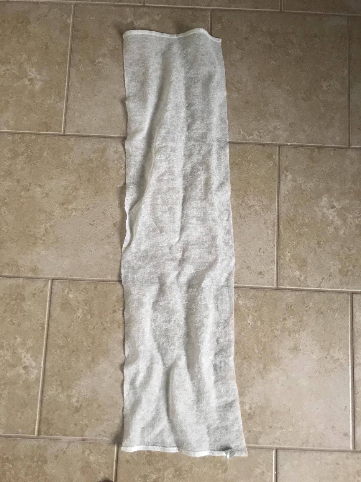 Earth Therapeutics Organic Cotton Exfoliating Wash Towel With Straps