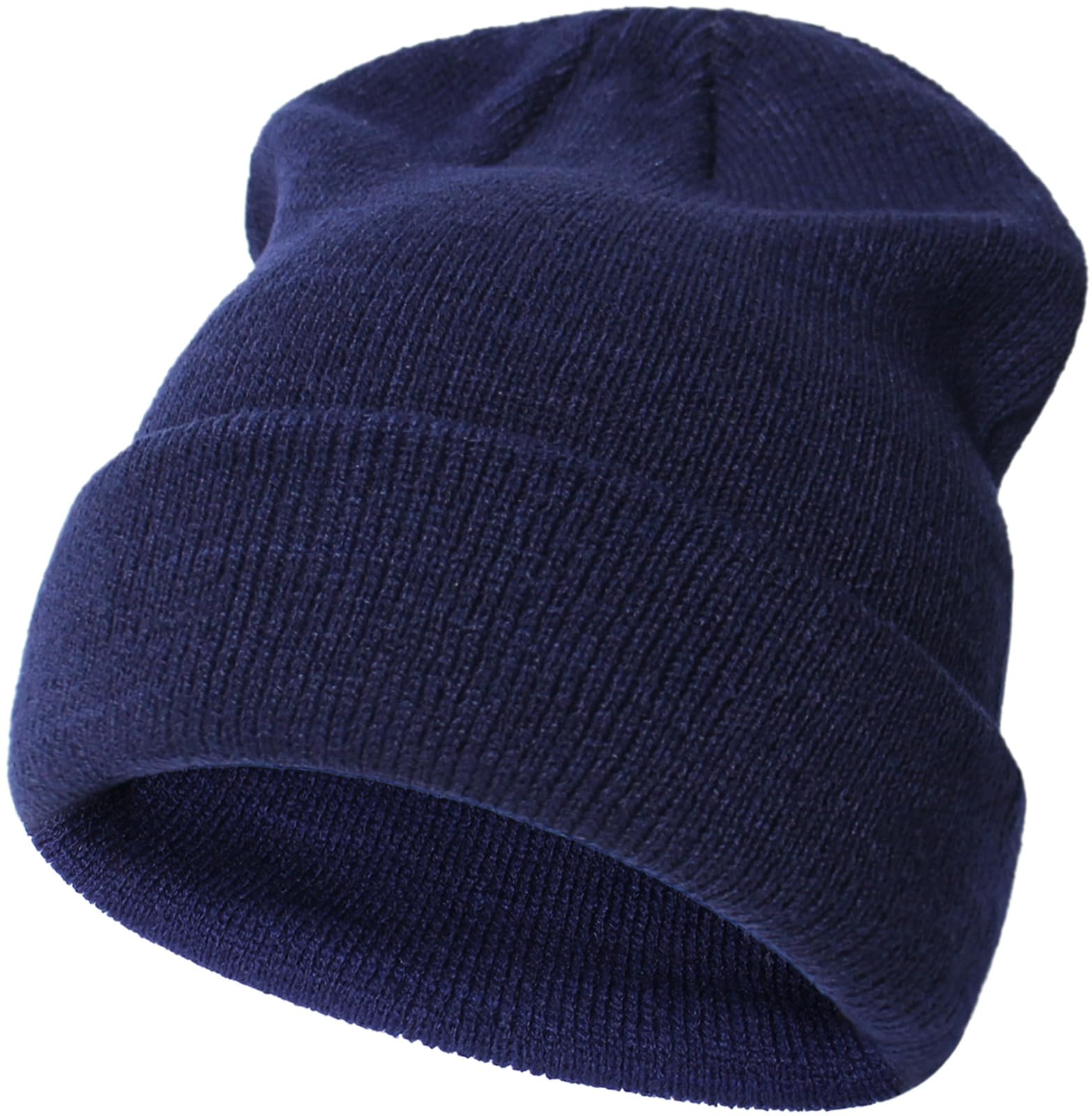 Malaxlx Baby Mütze Winter Kleinkind Kinder Strickmütze Warm Doppel-Layer Weiche Krempe Mütze Ski Schläfenkappe für 0-6 Jahre Mädchen Jungen