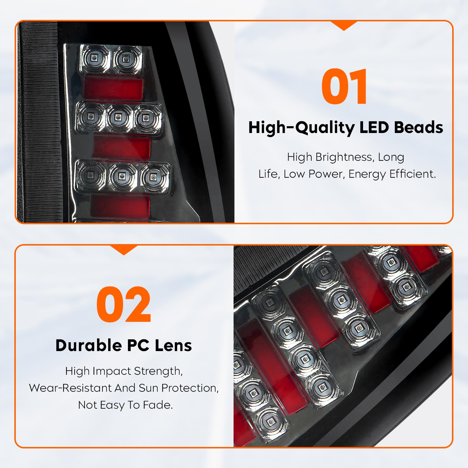 Amazon.com: LED Tail Light for Chevy & GMC C1500 K1500 88-99 