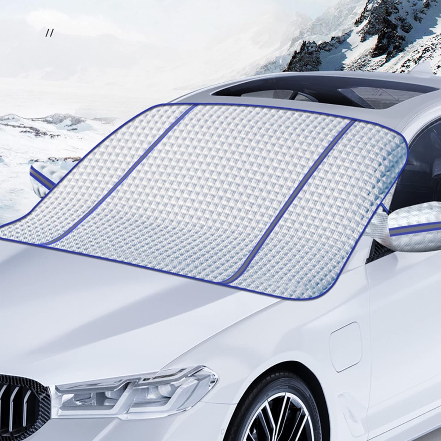 Idoravan Windshield Snow Cover, Car Windshield Snow Cover, Windshield Frost Cover